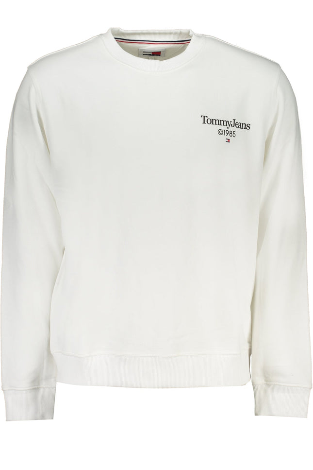 TOMMY HILFIGER MEN'S WHITE ZIPLESS SWEATSHIRT-0