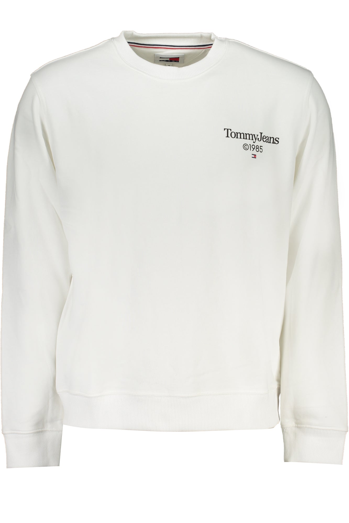 TOMMY HILFIGER MEN'S WHITE ZIPLESS SWEATSHIRT-0