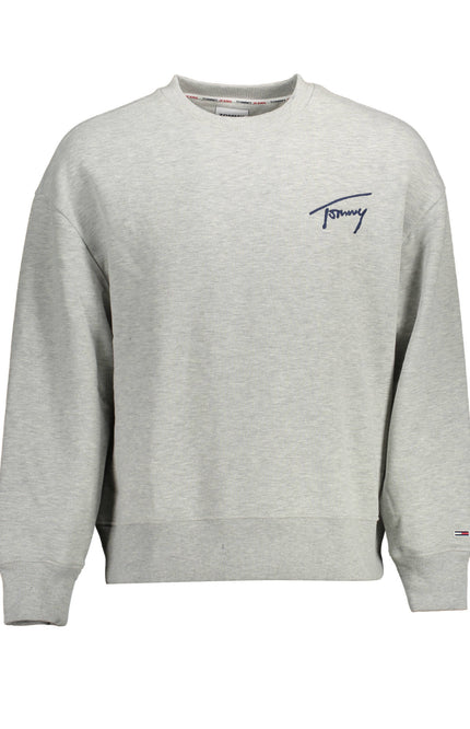 TOMMY HILFIGER SWEATSHIRT WITHOUT ZIP MAN GRAY-0