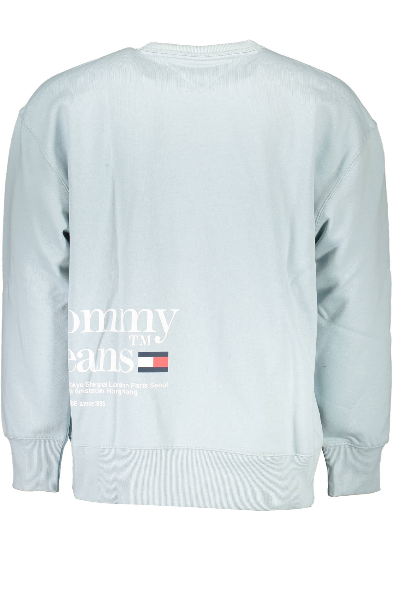 TOMMY HILFIGER SWEATSHIRT WITHOUT ZIP MAN LIGHT BLUE-1