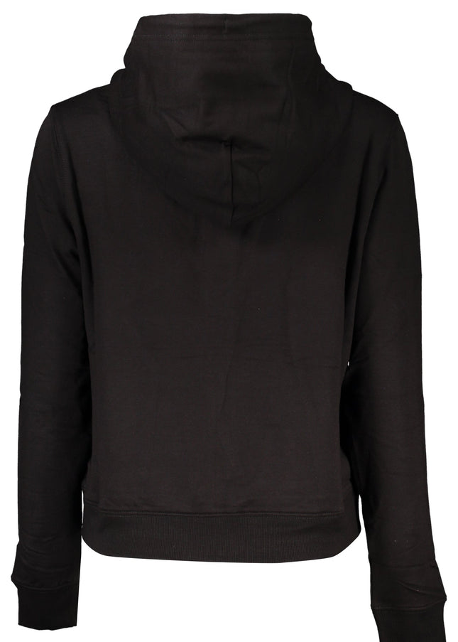 TOMMY HILFIGER WOMEN'S BLACK ZIP SWEATSHIRT-1