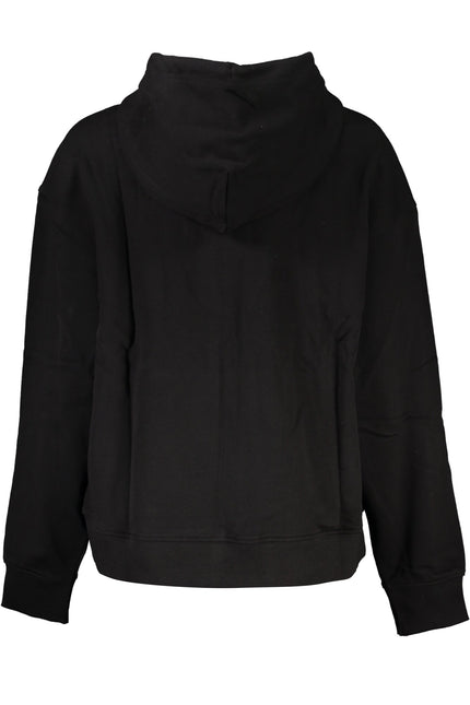 TOMMY HILFIGER WOMEN'S BLACK ZIP SWEATSHIRT-1