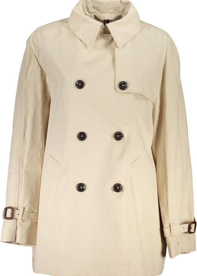 TOMMY HILFIGER WOMEN'S TRENCH COAT BEIGE-0