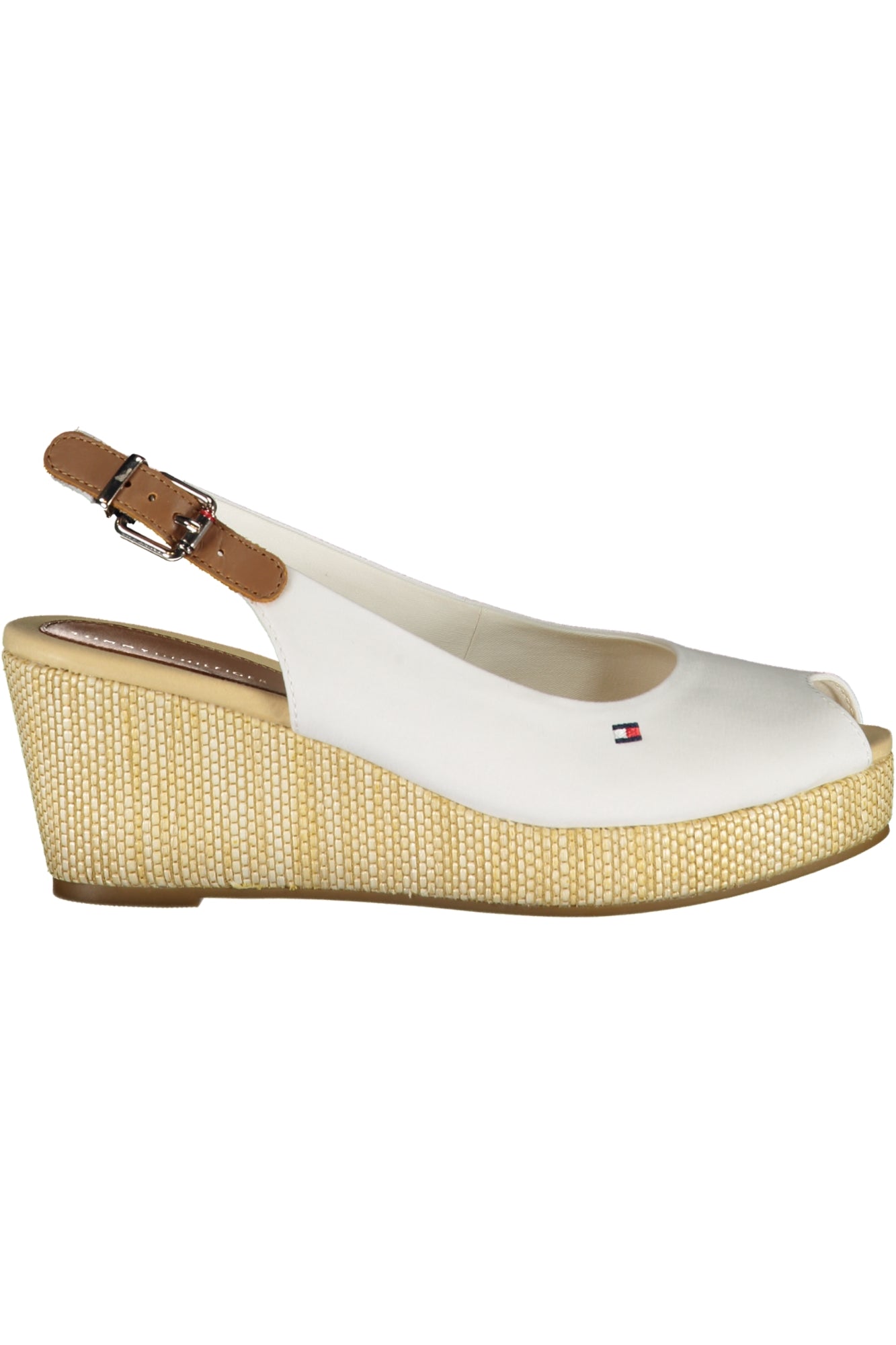 TOMMY HILFIGER WOMEN'S WHITE SANDAL FOOTWEAR-0