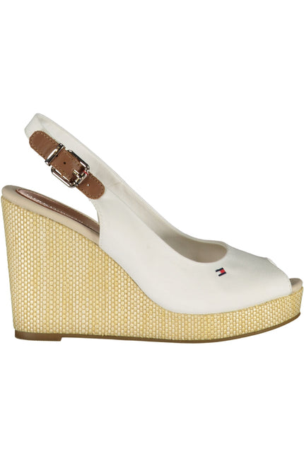 TOMMY HILFIGER WOMEN'S WHITE SANDAL FOOTWEAR-0