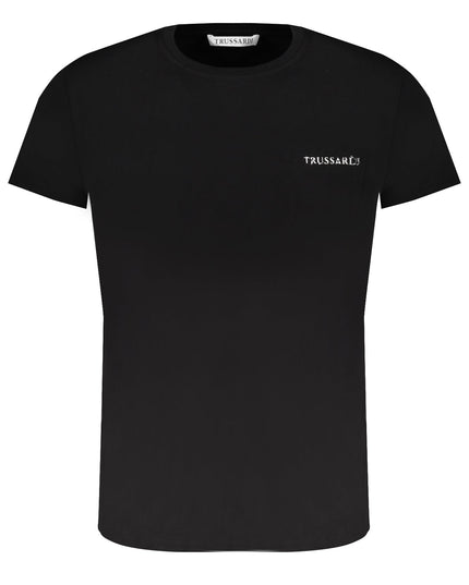 TRUSSARDI MEN'S SHORT SLEEVE T-SHIRT BLACK-0