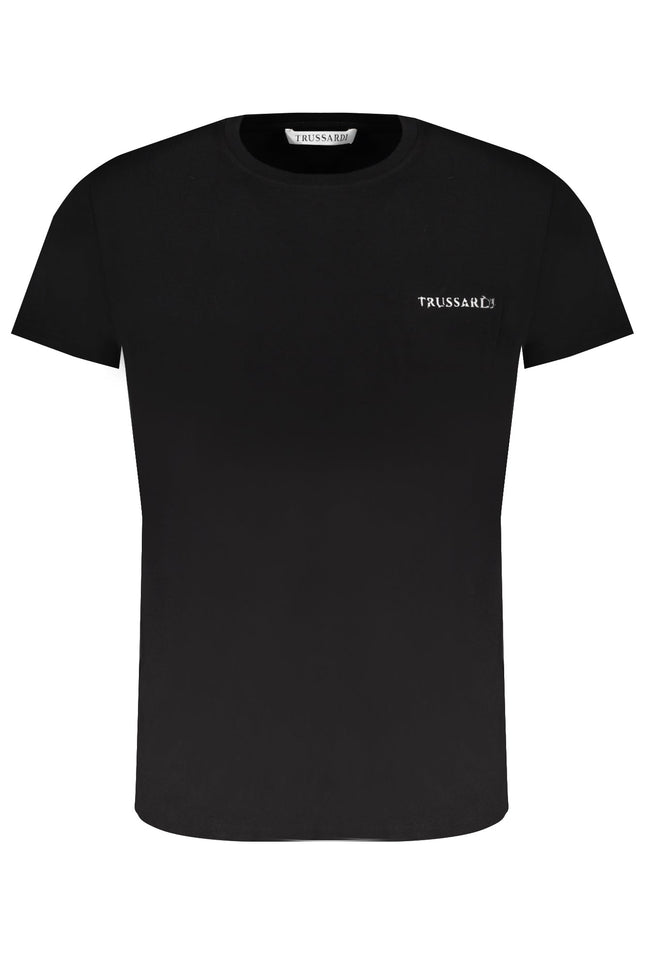 TRUSSARDI MEN'S SHORT SLEEVE T-SHIRT BLACK-0