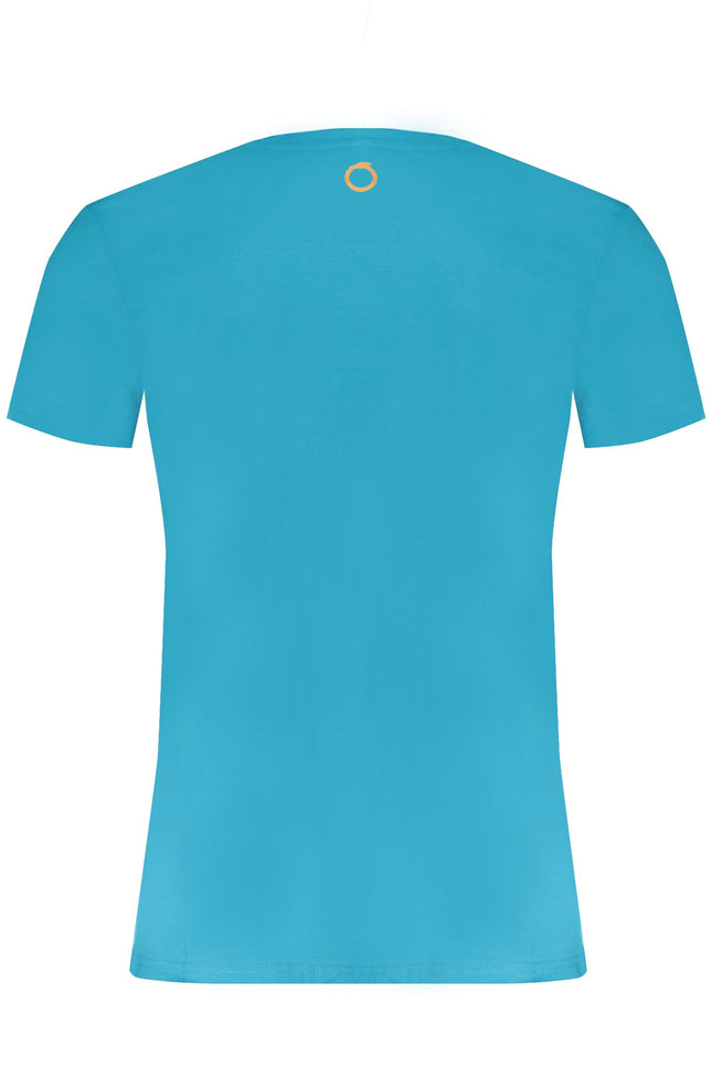 TRUSSARDI MEN'S SHORT SLEEVE T-SHIRT BLUE-1