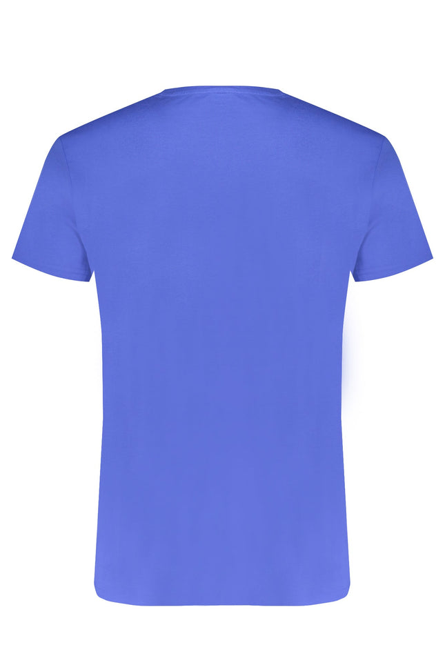 TRUSSARDI MEN'S SHORT SLEEVED T-SHIRT BLUE-1