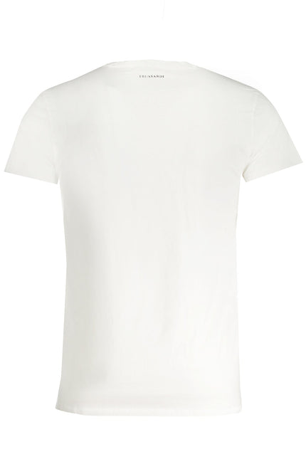 TRUSSARDI SHORT SLEEVED T-SHIRT MEN'S WHITE-1