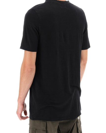 Marant karman linen logo t-shirt