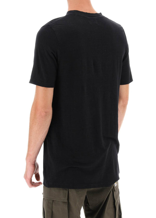 Marant karman linen logo t-shirt