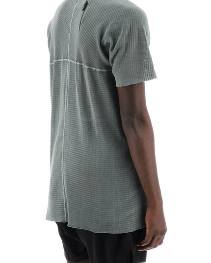 Boris bidjan saberi cotton perforated t-shirt-T-Shirt-BORIS BIDJAN SABERI-Urbanheer