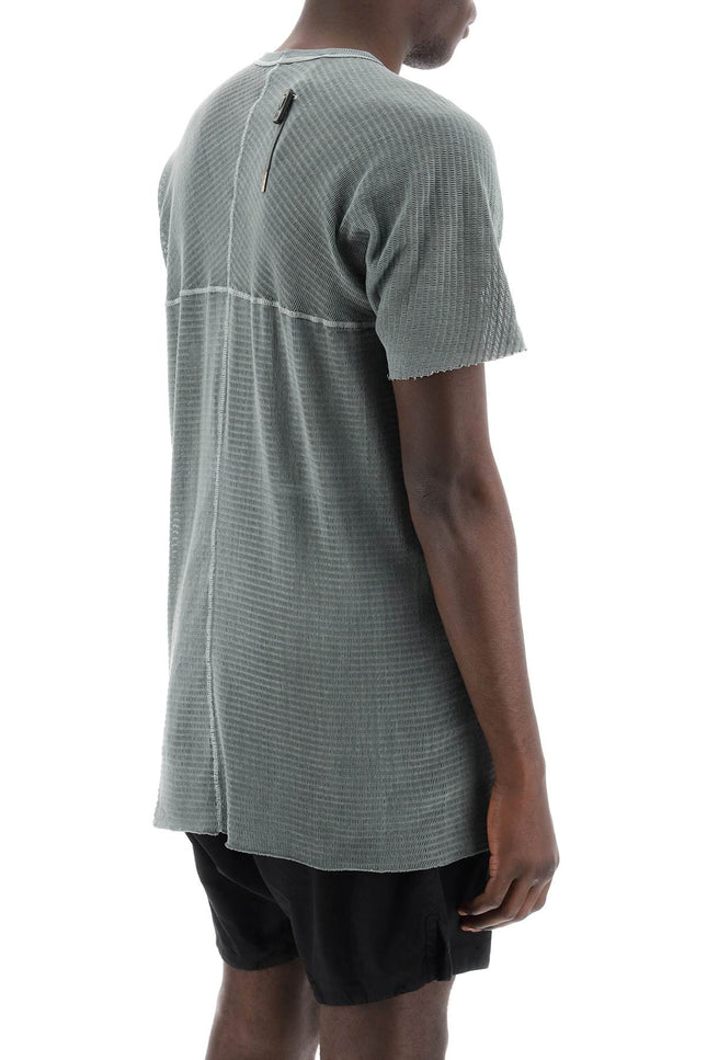 Boris bidjan saberi cotton perforated t-shirt-T-Shirt-BORIS BIDJAN SABERI-Urbanheer