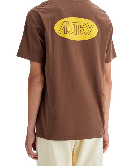 Autry relaxed fit logo print t-shirt