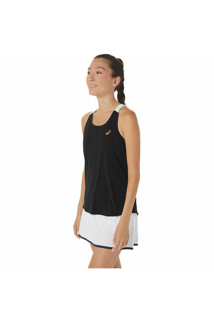 Tank Top Women Asics Court Black-6