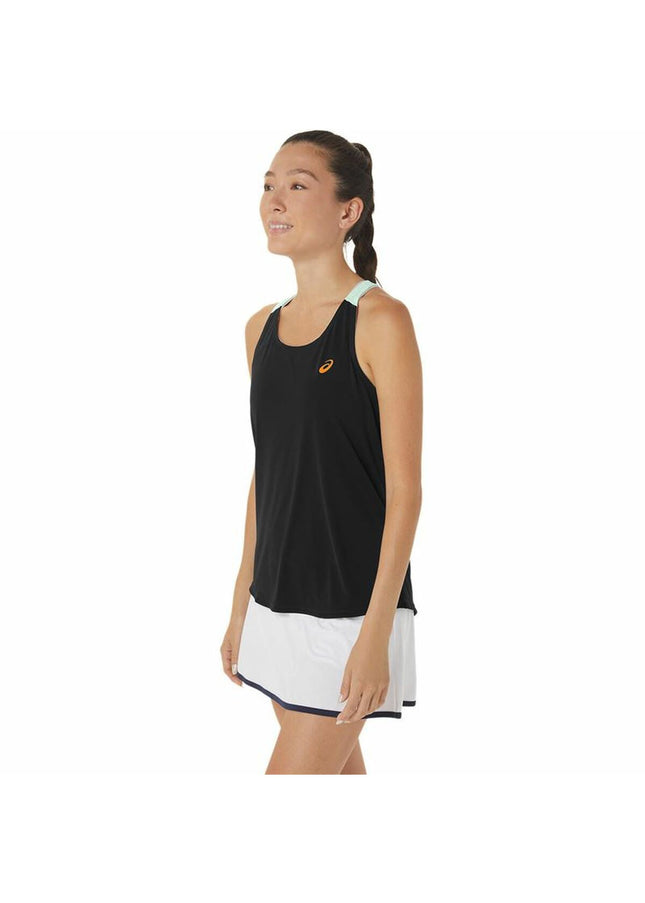 Tank Top Women Asics Court Black-6