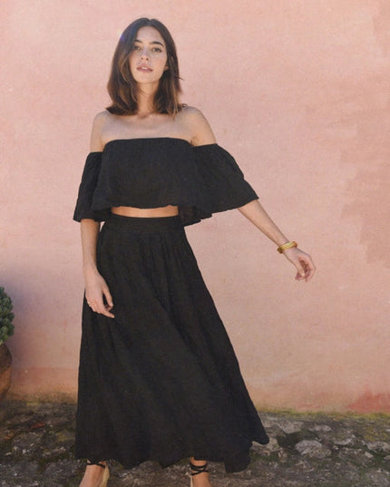 The Alba Skirt // Noir