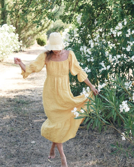 The Deia Dress // Sunflower