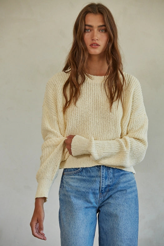 The Elieen Pullover Cream