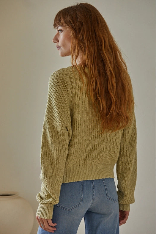 The Elieen Pullover Pistachio