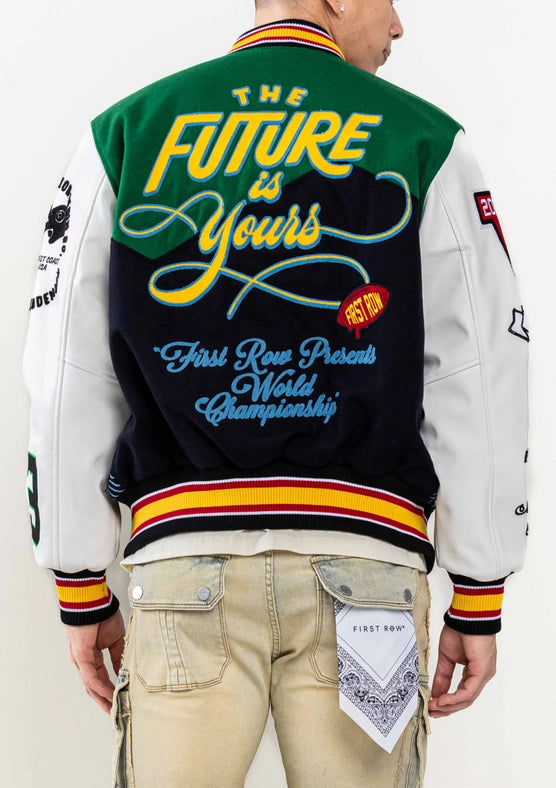 The Future Is Yours Varsity Jacket