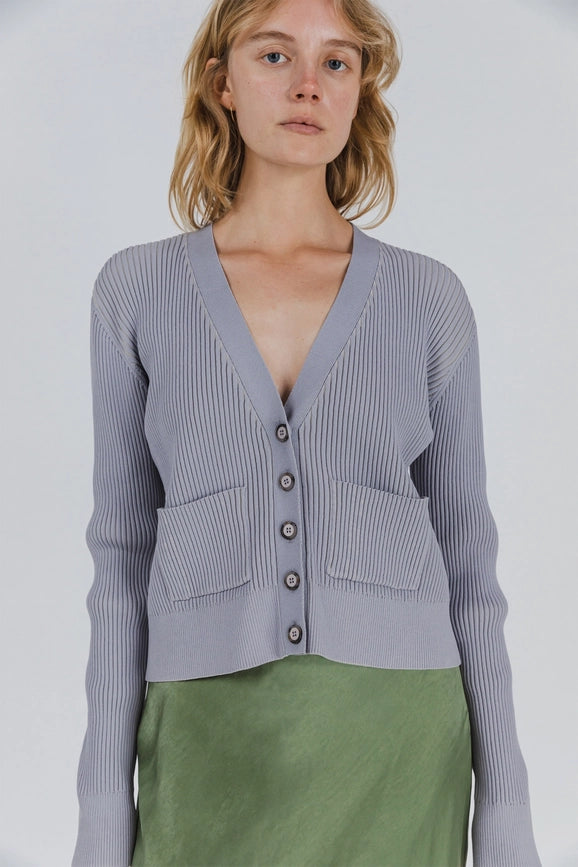 The Noor Cardigan | V-Neck Button-Down Cardigan