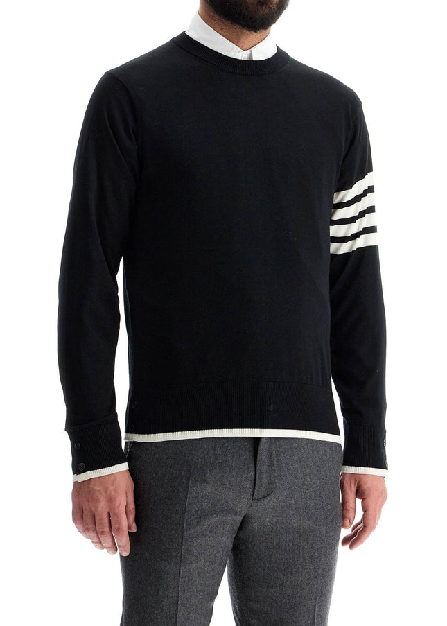 Thom Browne 4-bar wool jersey pullover sweater