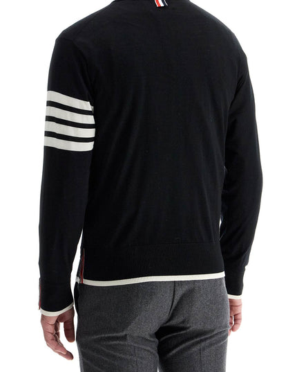 Thom Browne 4-bar wool jersey pullover sweater