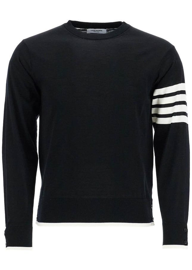 Thom Browne 4-bar wool jersey pullover sweater