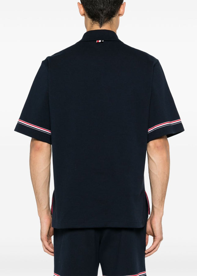 Thom Browne T-shirts and Polos Blue