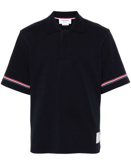 Thom Browne T-shirts and Polos Blue