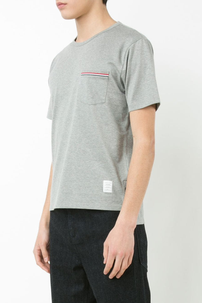 Thom Browne T-shirts and Polos Grey