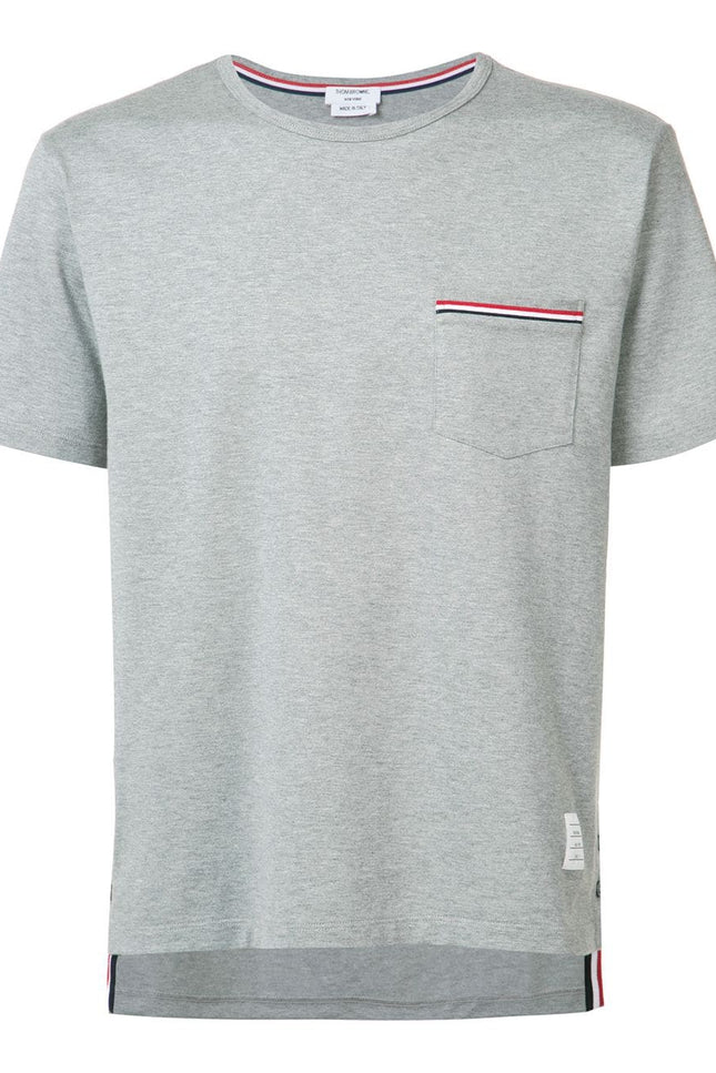 Thom Browne T-shirts and Polos Grey