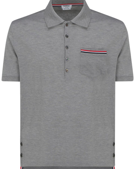 Thom Browne T-shirts and Polos Light Grey