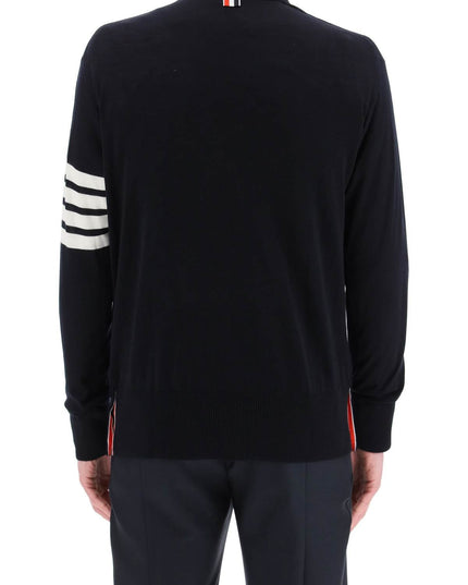 Thom Browne merino wool 4-bar cardigan