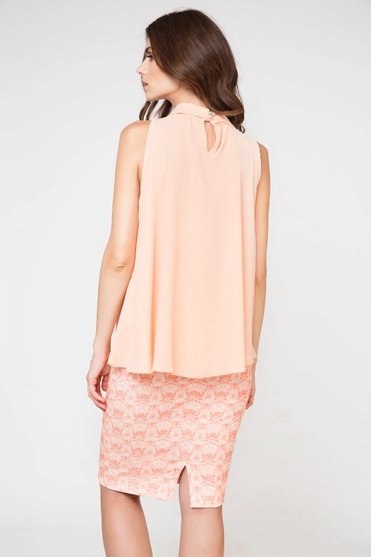 Tie Detail Sleeveless Top