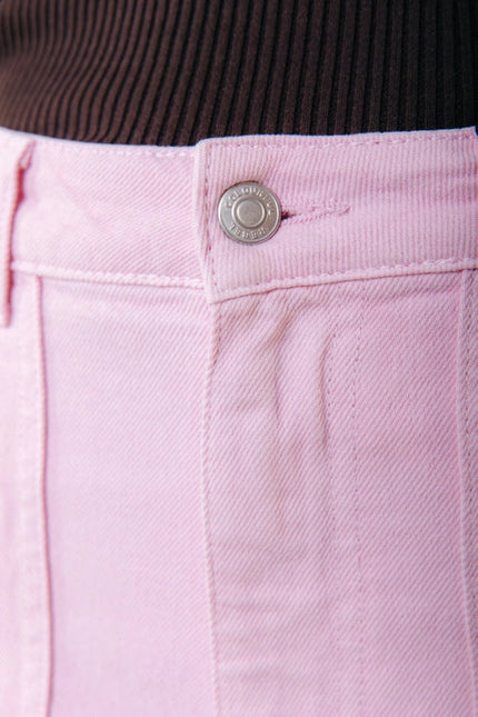 Tinsley Denim Worker Pants | Candy Pink