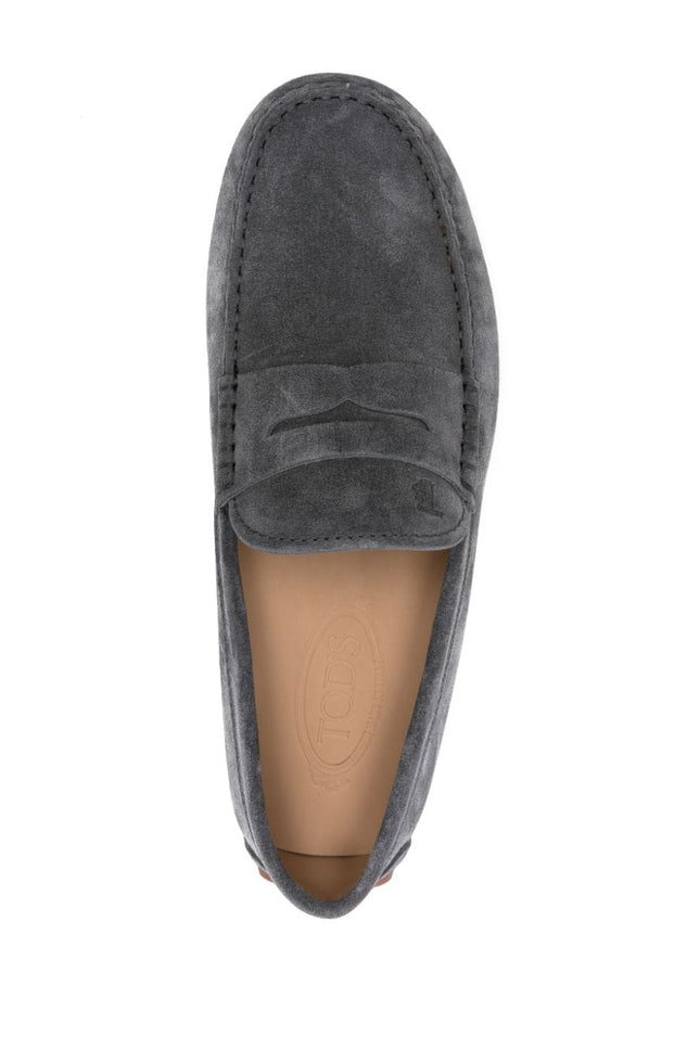 Tod'S Flat Shoes Grey