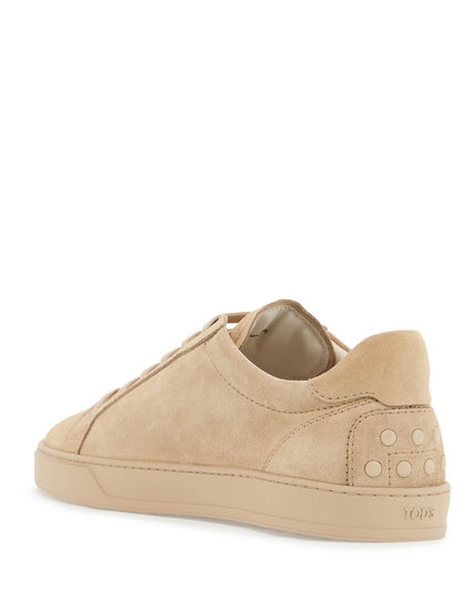 Tod'S cassetta 04l natural light lace-up shoes