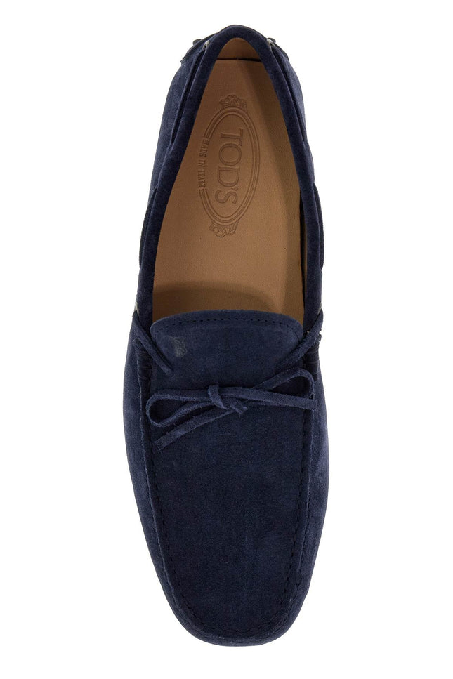 Tod'S gommino loafers with laces - Blue