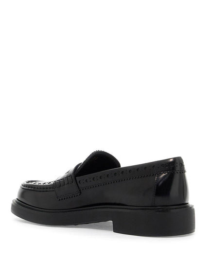 Tod'S leather brogue loafers