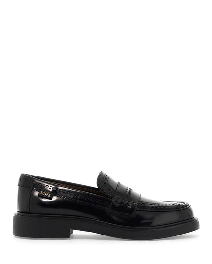 Tod'S leather brogue loafers