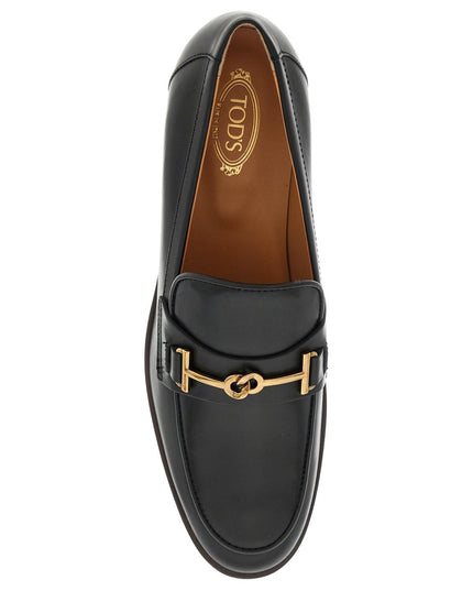 Tod'S leather loafers