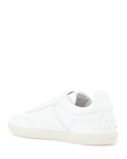 Tod'S leather sneaker tabs with