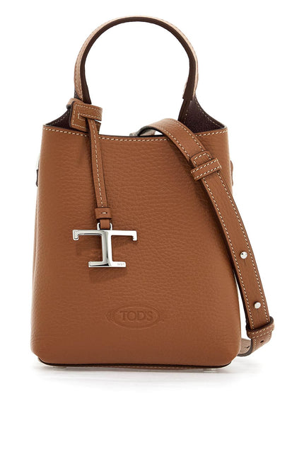 Tod'S mini leather handbag - Brown