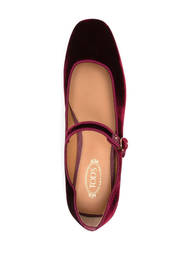 Tod's Flat shoes Bordeaux