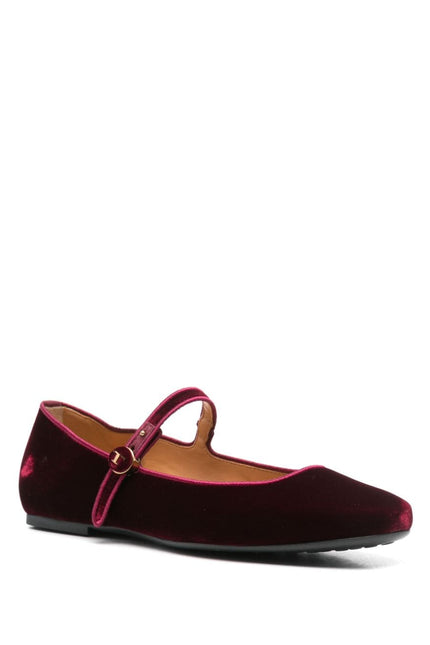 Tod's Flat shoes Bordeaux