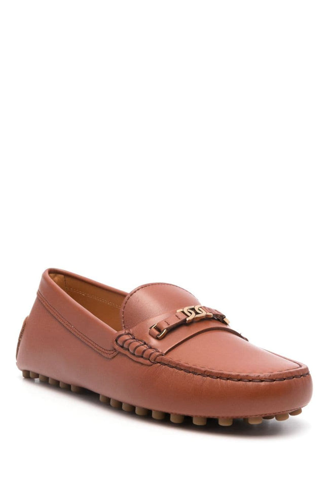 Tod's Flat shoes Leather Brown