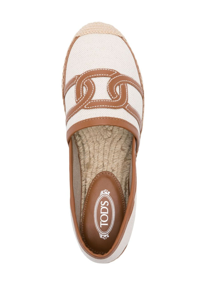 Tod'S Flat Shoes Leather Brown
